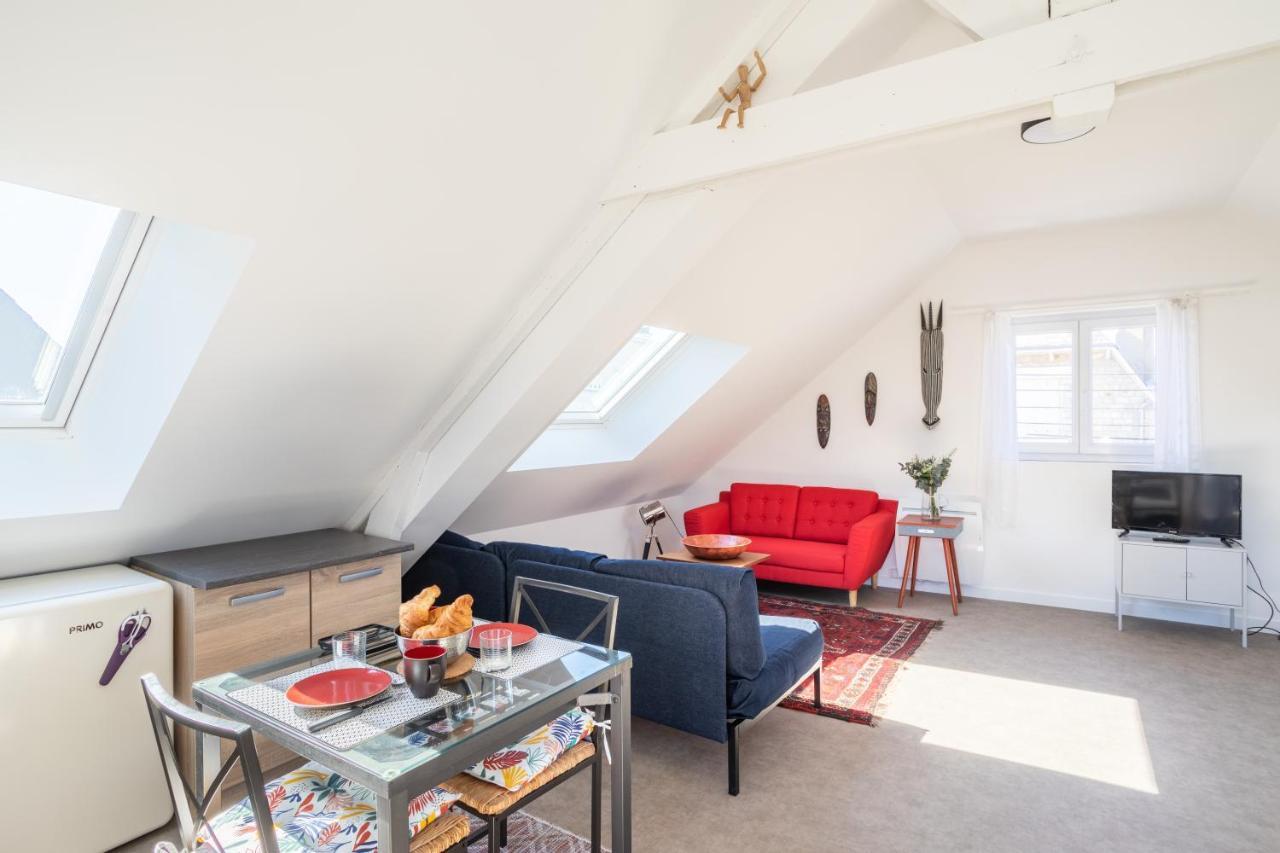 Teranga - Studio Avec Grande Terrasse Dans Rennes Luaran gambar