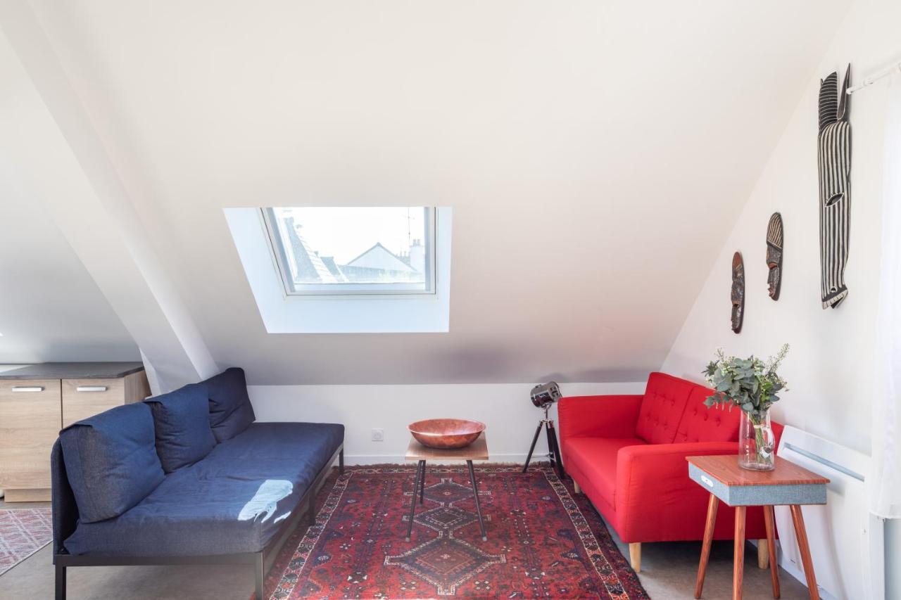 Teranga - Studio Avec Grande Terrasse Dans Rennes Luaran gambar
