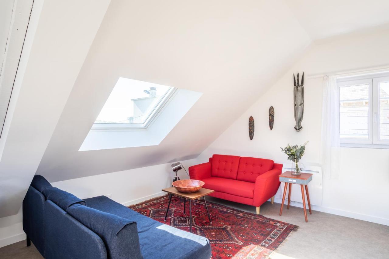 Teranga - Studio Avec Grande Terrasse Dans Rennes Luaran gambar