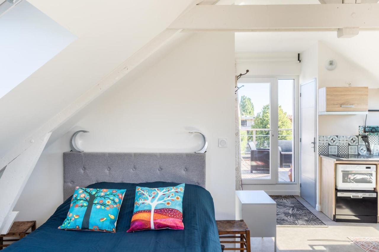 Teranga - Studio Avec Grande Terrasse Dans Rennes Luaran gambar